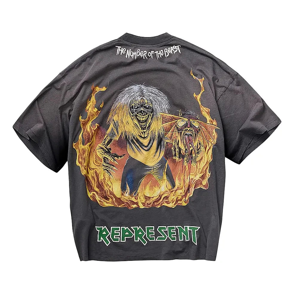 Represent X Iron Maiden Number Of Beast T-Shirt