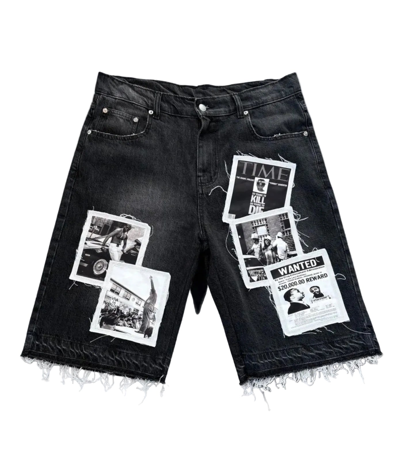 Fraternal Wattba Jorts Black