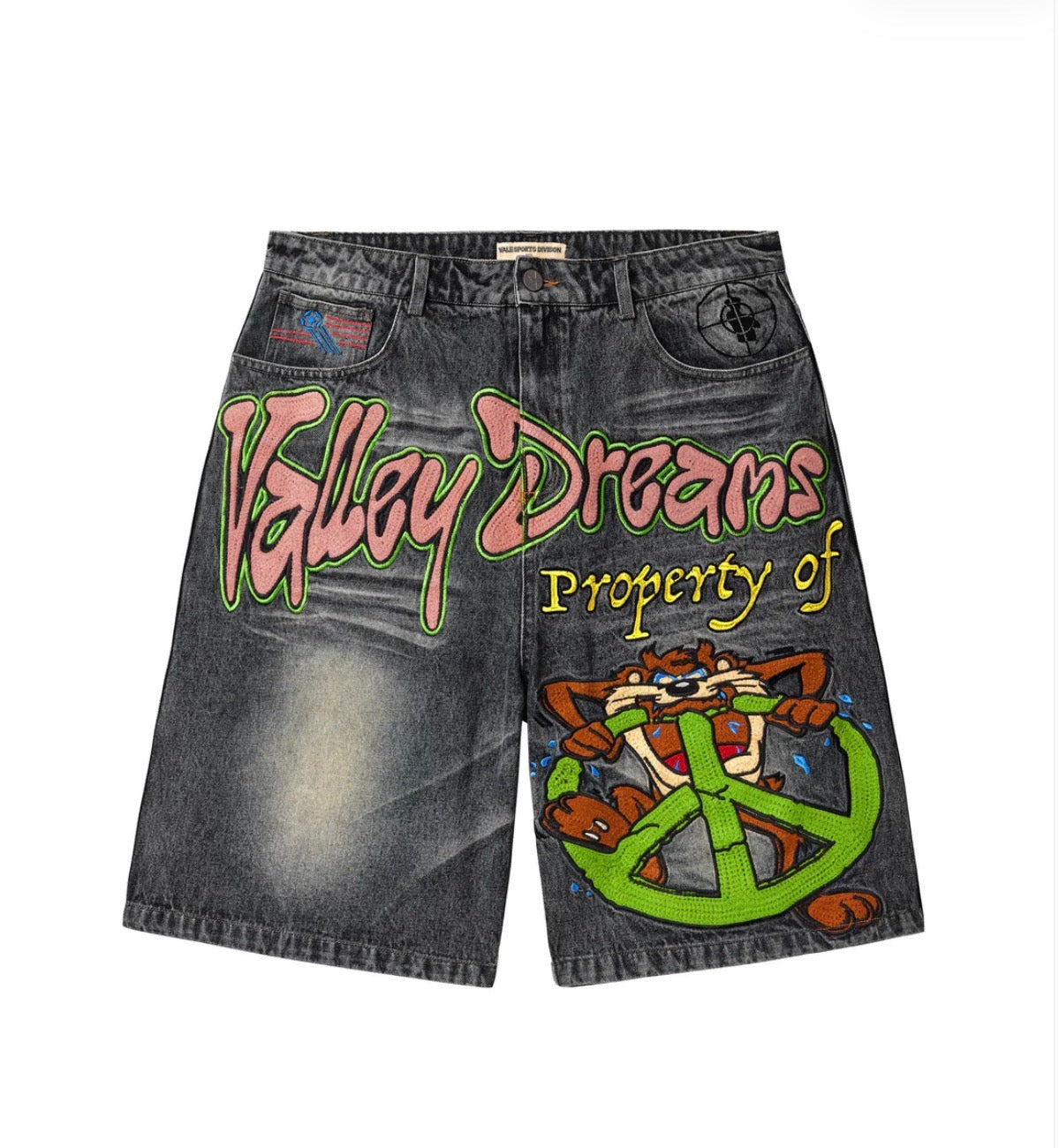 VALE BLACK TAZ JORTS