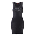 Lost Intricacy Grey Inverse Dress