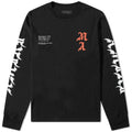 AMIRI Long Sleeve Wes Lang Solar Kings T-Shirt in Black