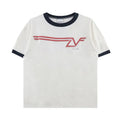 READYMADE Ringer Short-Sleeve T-Shirt 'White'