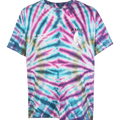 AMIRI Logo-print Tie-dyed Supima Cotton-jersey T-shirt In Multicolor