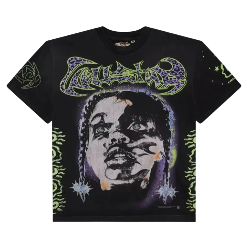 Hellstar Amen T-Shirt 'Black'