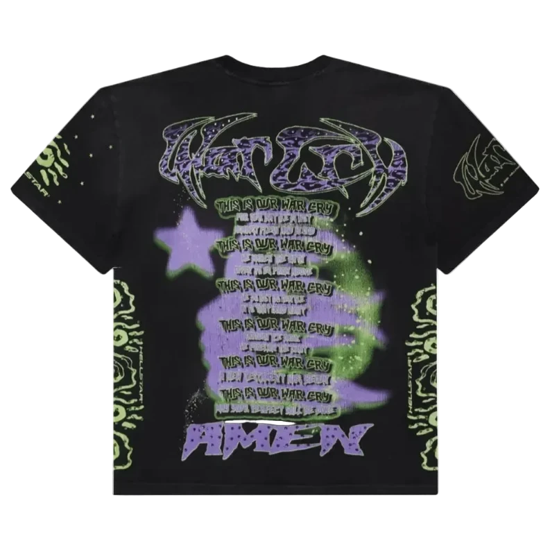 Hellstar Amen T-Shirt 'Black'