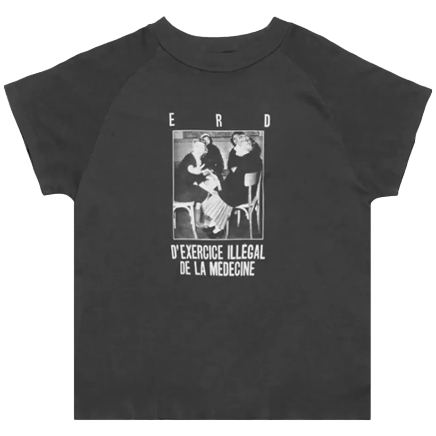 Enfants Riches Deprimes Men's Black Medicine Raglan T-Shirt