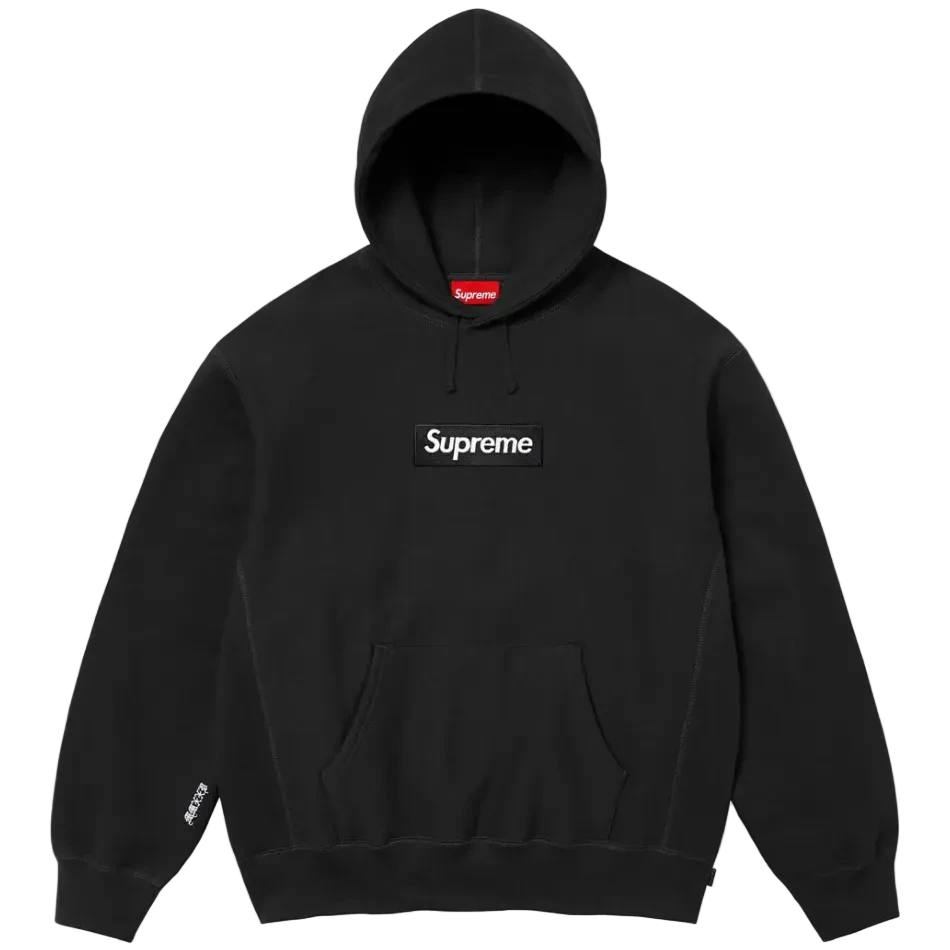 Supreme Box Logo Hooded Sweatshirt (FW25) Black