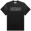 Satoshi Nakamoto Shadow Logo T-Shirt 'Black'