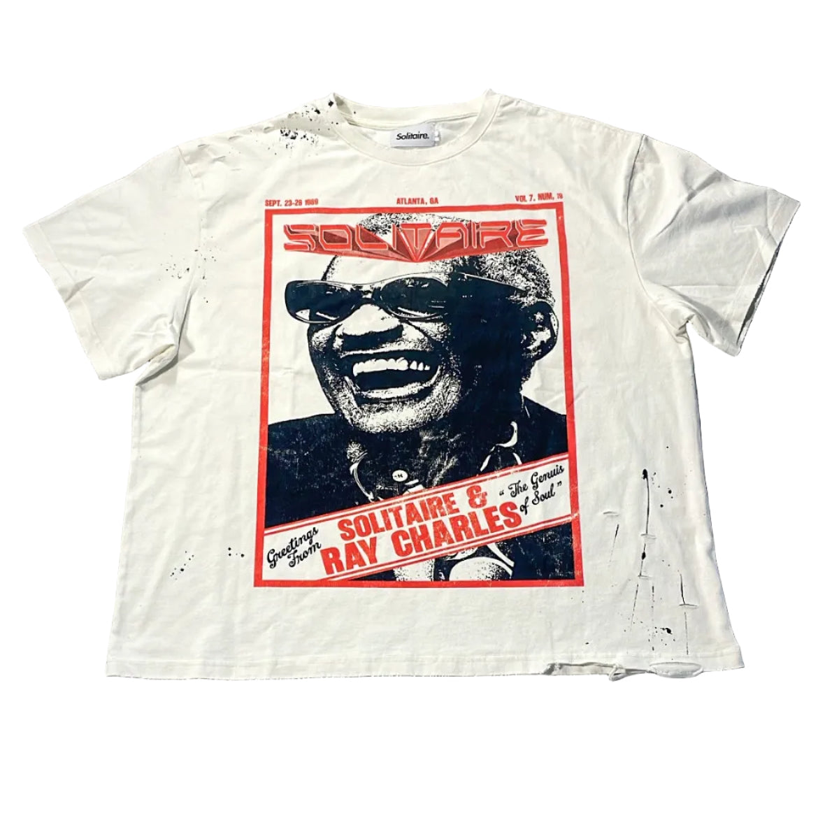 Solitaire Ray Charles Tee
