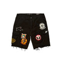 JORDAN CRAIG RETRO WAR ANGEL CARGO SHORTS (BLACK)