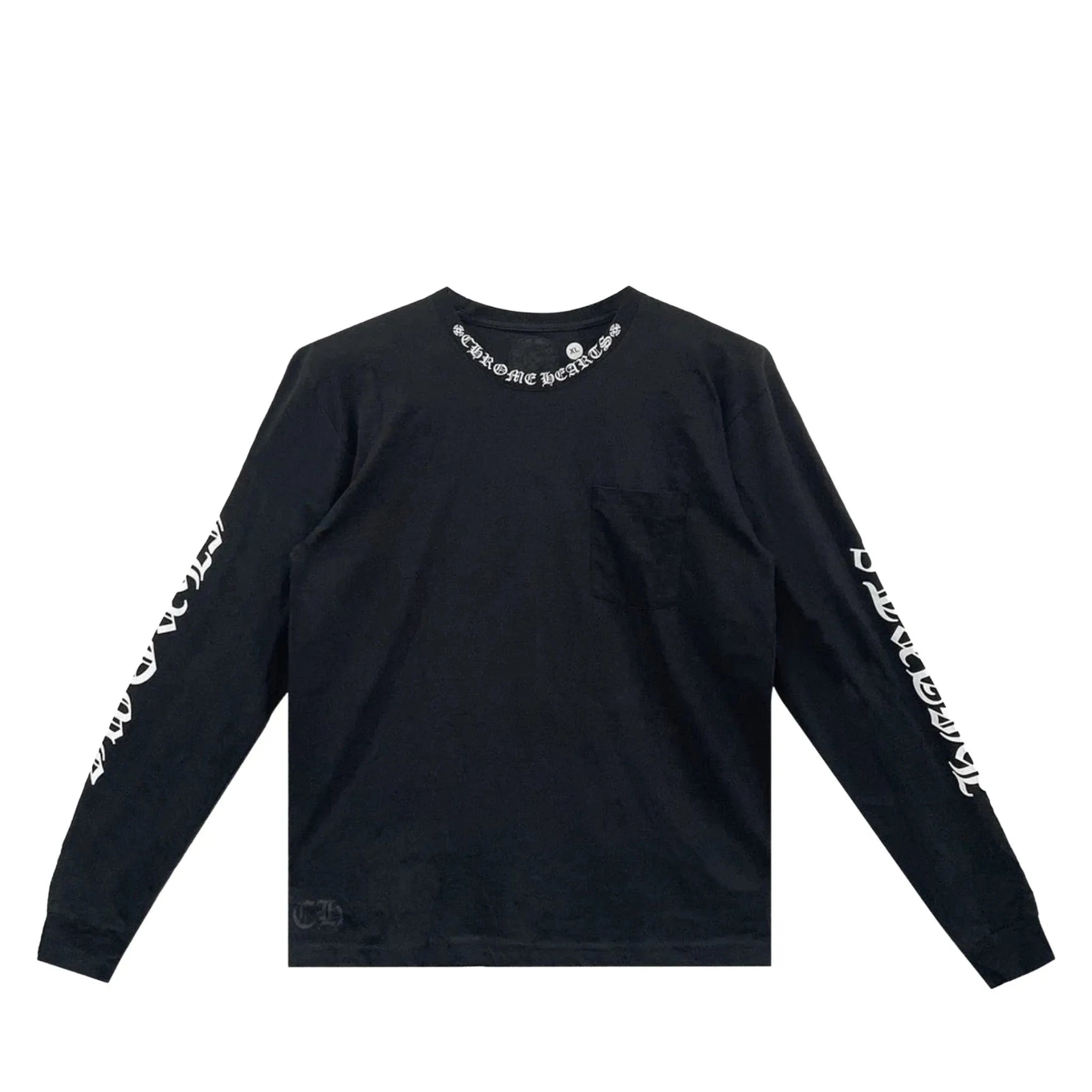 Chrome Hearts Neck Logo Pocket Long Sleeve