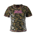 Women’s Camo Twin Tiger Baby Shirt