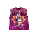 Lost Intricacy Girl With A Gun Sleeveless Shirt