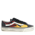 Vans Old Skool 36 Flames Low-Top Sneakers  Black