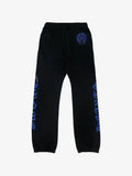 Chrome Hearts Logo Sweatpants 'Black/Blue'