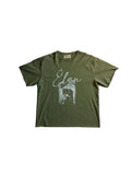 Elan En Soie Green Tee