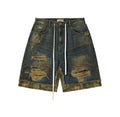 Vale Forever Double Jorts Mid Blue Camo FP