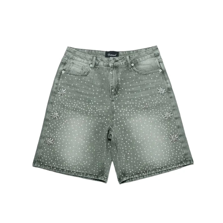 Fraternal Washed Olive Astro Jorts