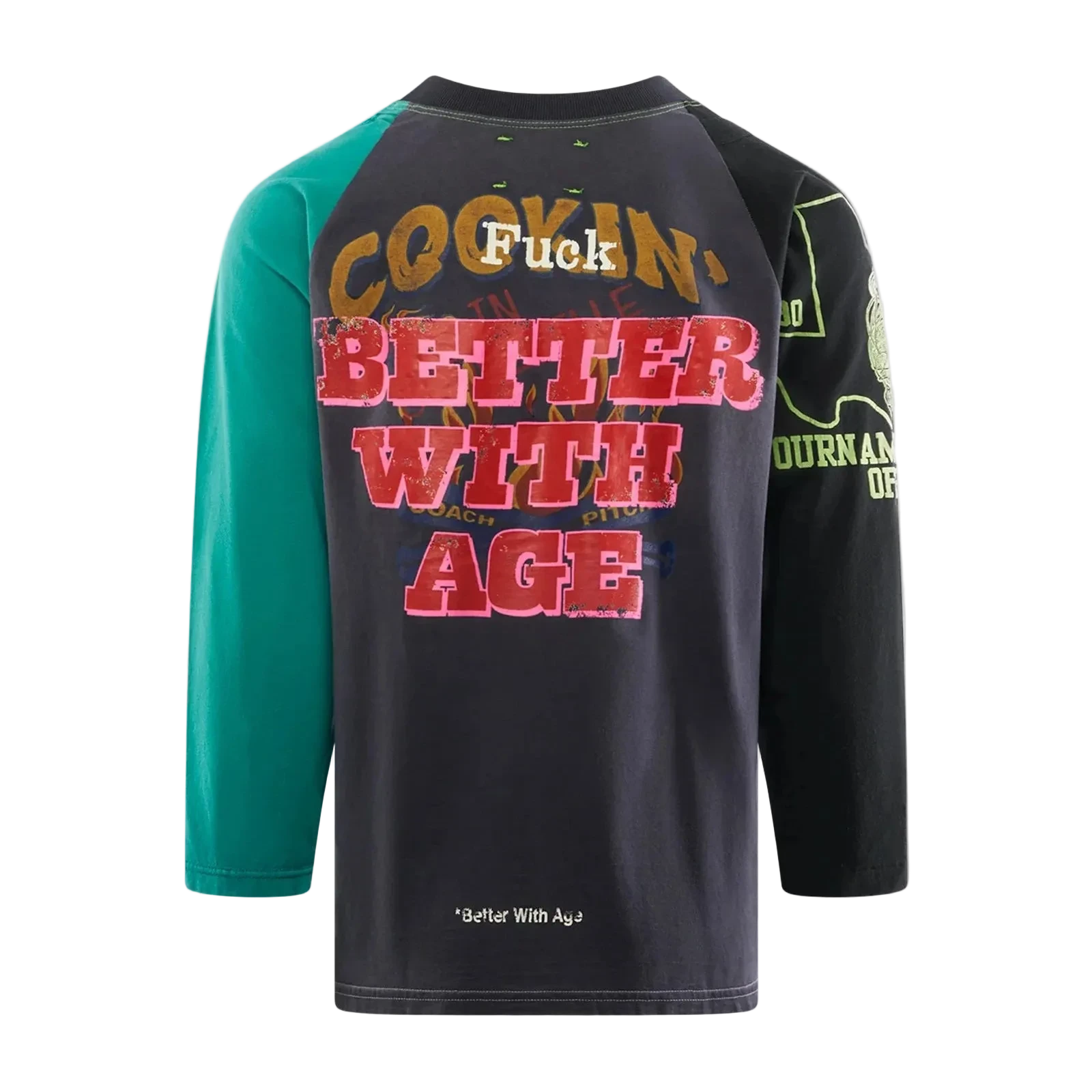BETTER WITH AGE STINGER RAGLAN TEE