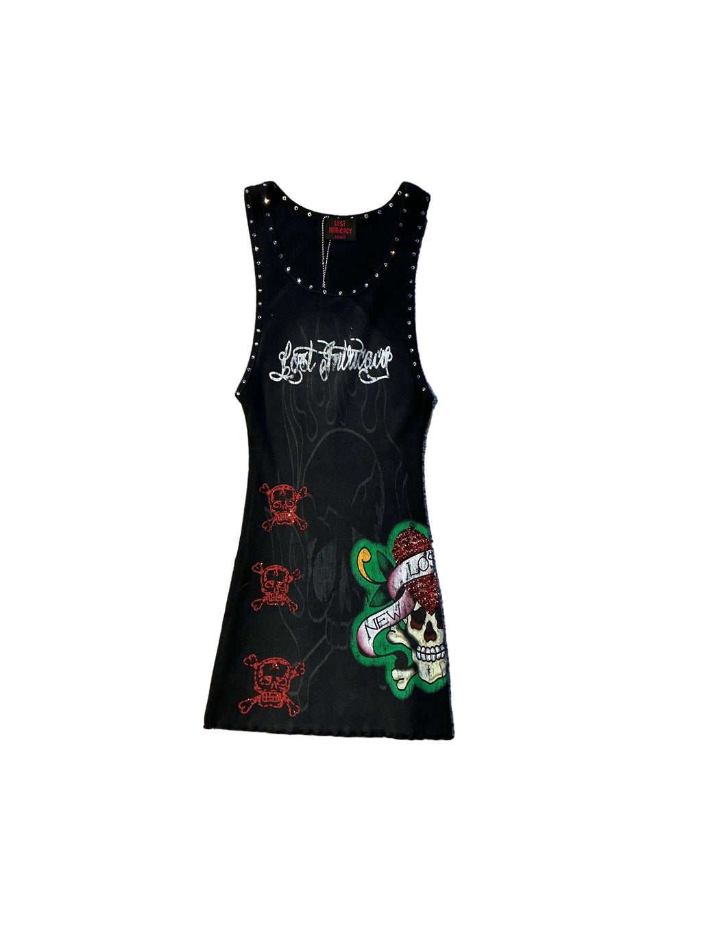 Lost intricacy dress black/teal