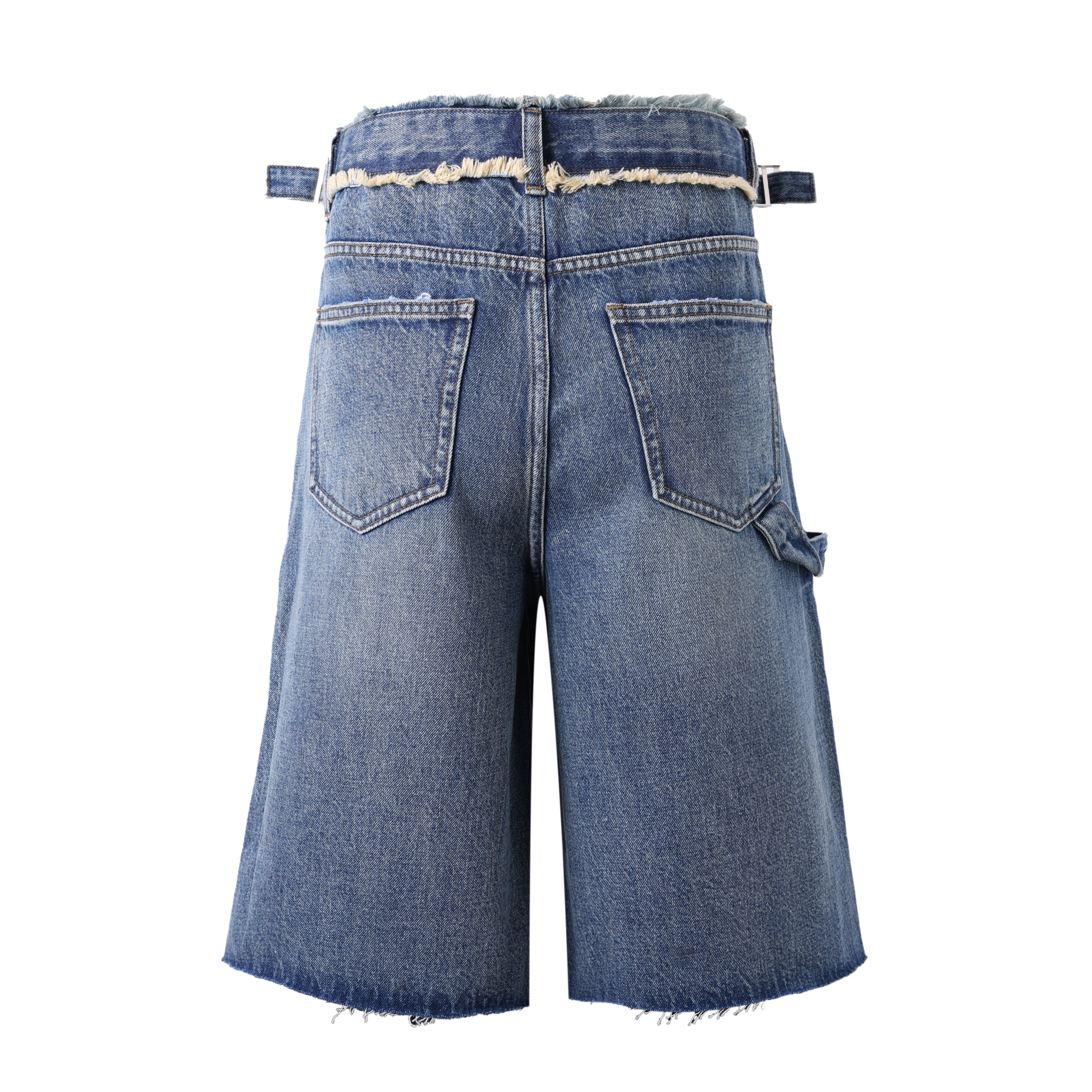 Lost Intricacy Blue Carpenter Shorts