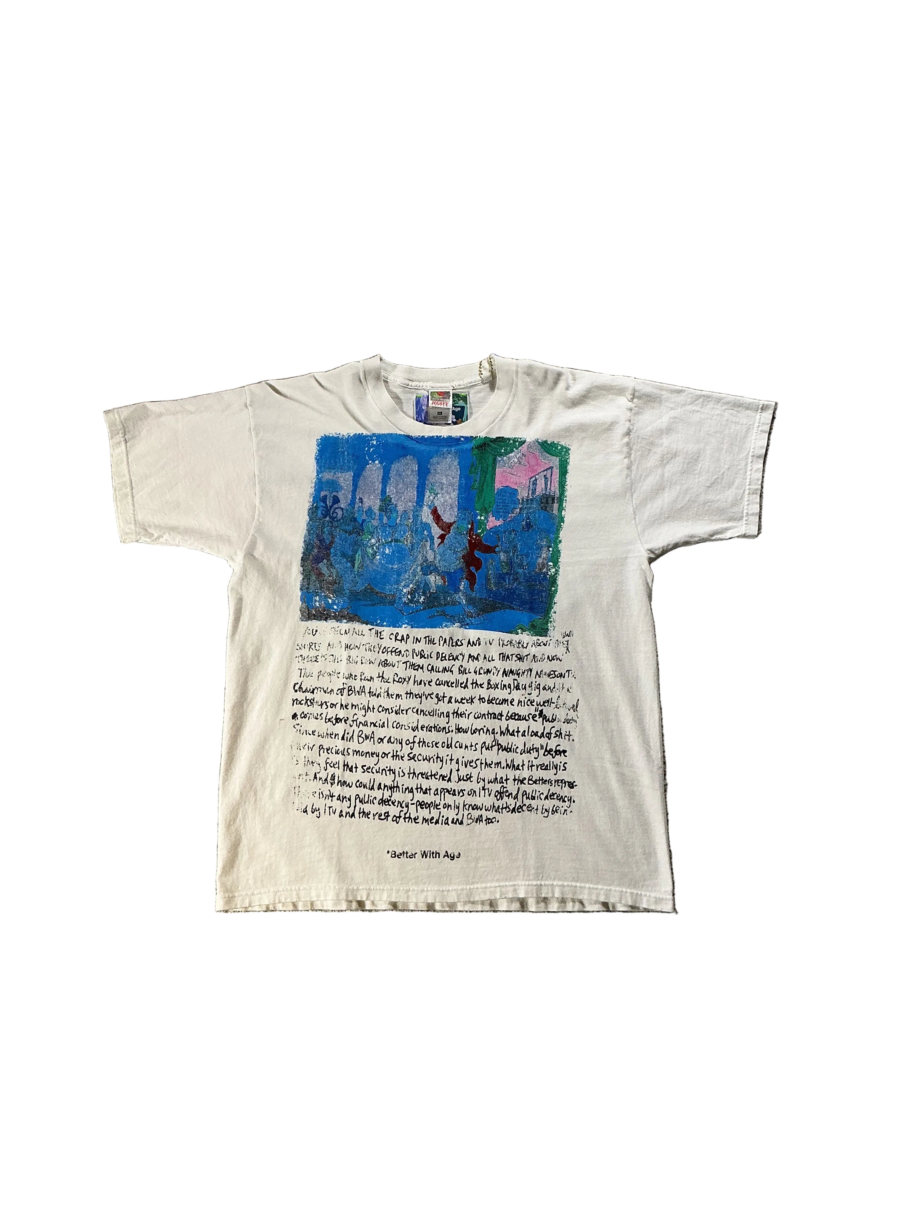 Better With Age TV Tee White