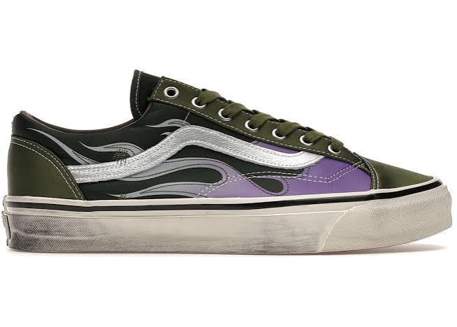 Vans - Old Skool LX 'Archive Flame Green Purple'