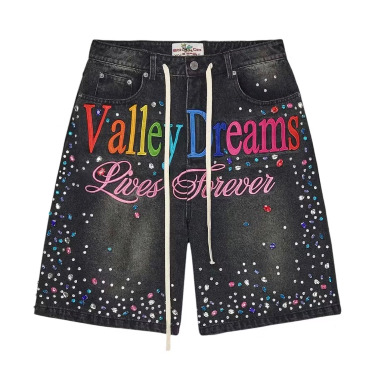 Vale Forever Ice Cream Jorts Black