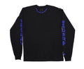 CHROME HEARTS NECK LOGO LONG SLEEVE T-SHIRT
"BLACK/BLUE"