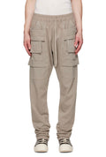RICK OWENS DRKSHDW
Taupe Temple Creatch Drawstring Cargo Pants