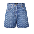Louis Vuitton Monogram Denim Shorts