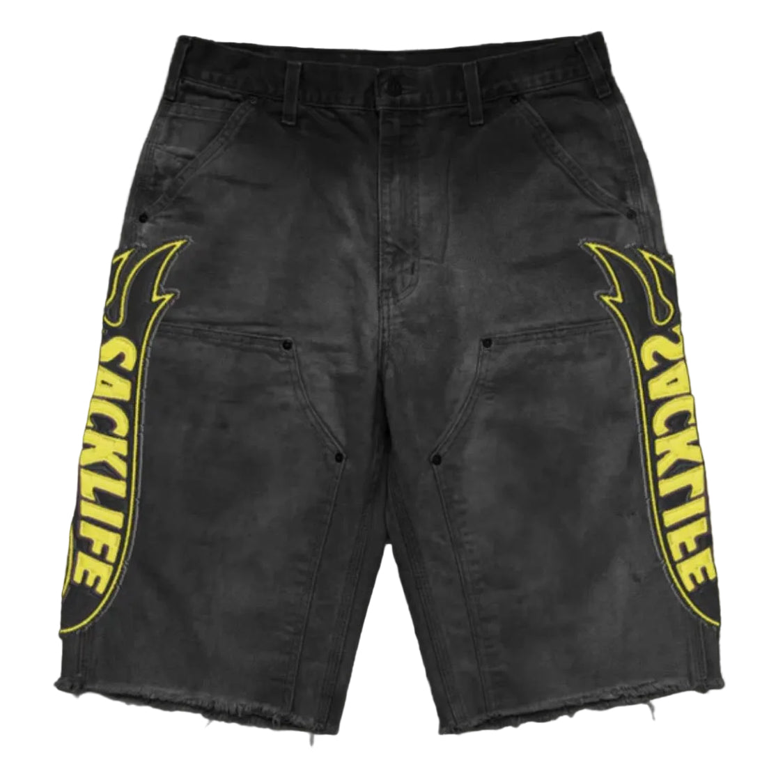 Sacklife Black Hot Wheel Shorts