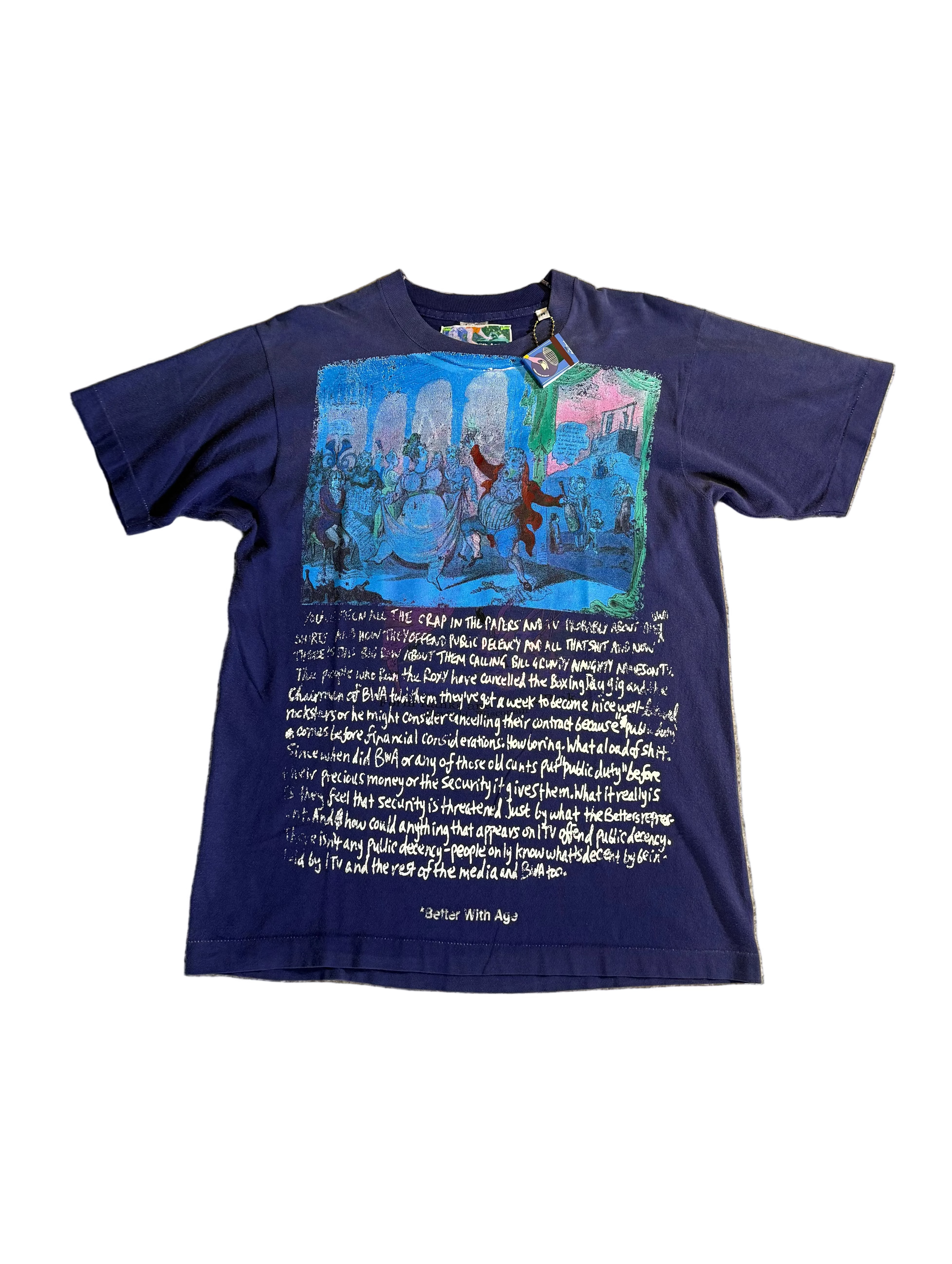 Better With Age Tv Tee Purple