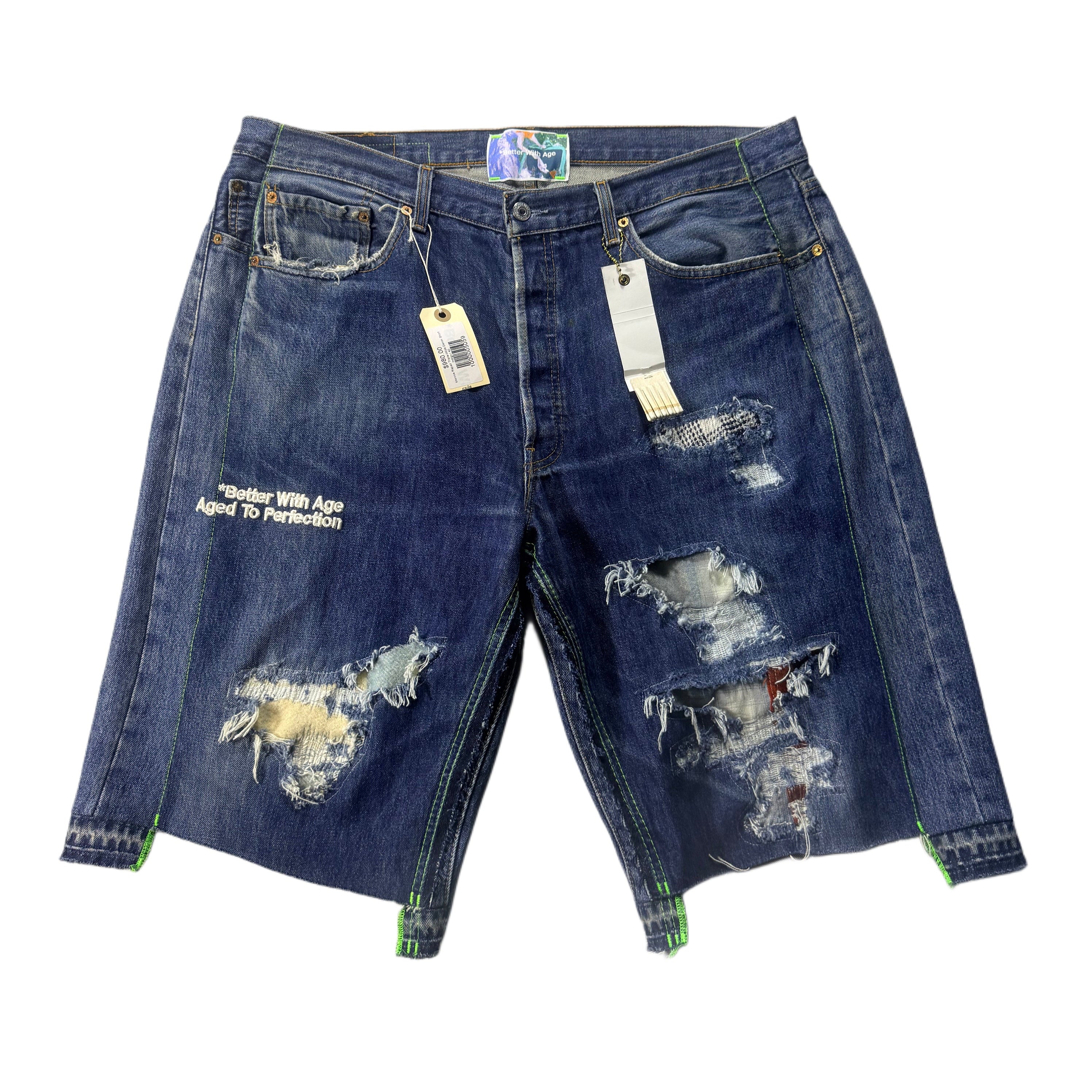 BETTER WITH AGE
MONROE TRIPLE WIDE REPAIR SHORTS
