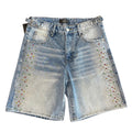 HMDD JEWEL JORTS LIGHTWASH