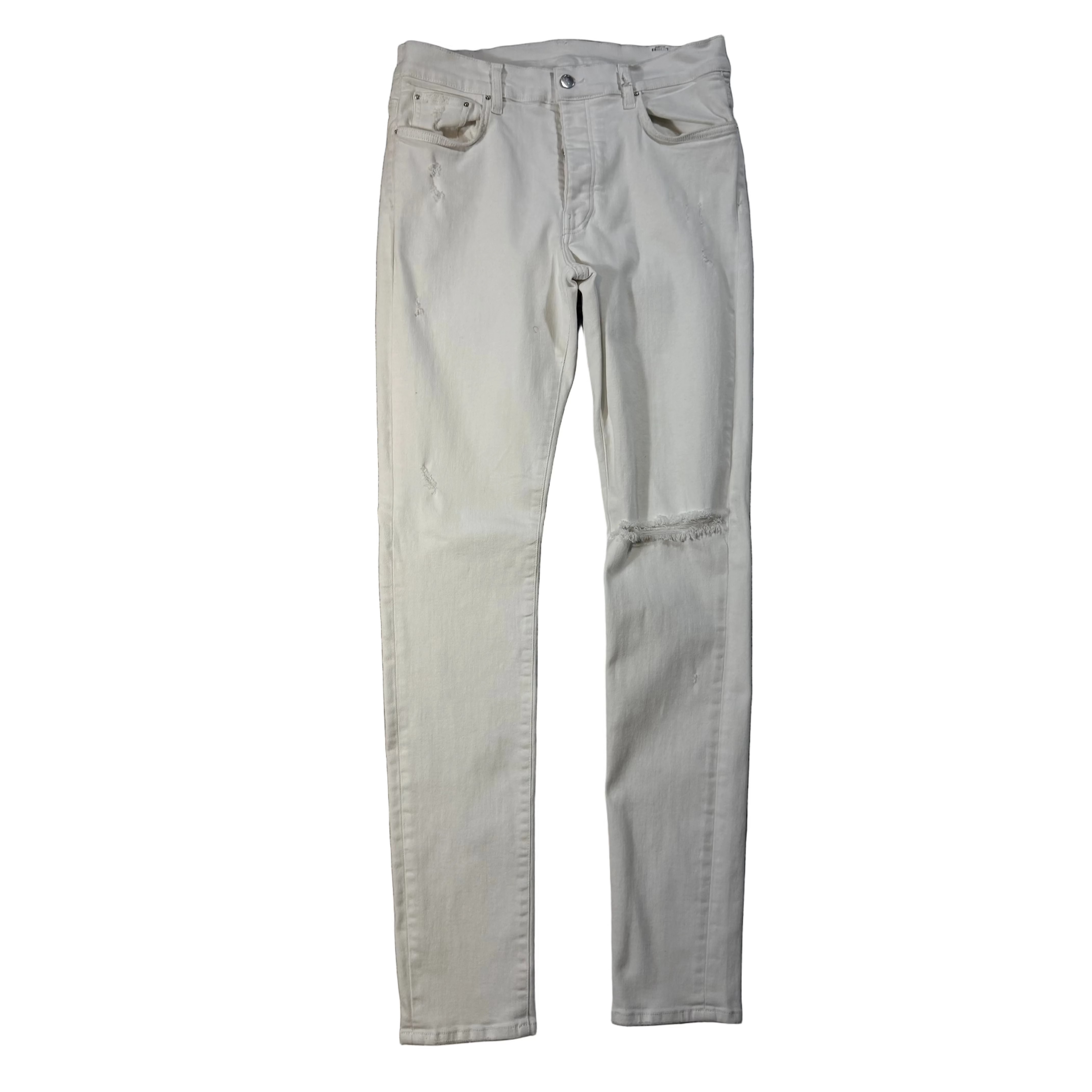 Amiri White Denim Used