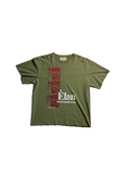 Elan En Soie Green Graphic Tee