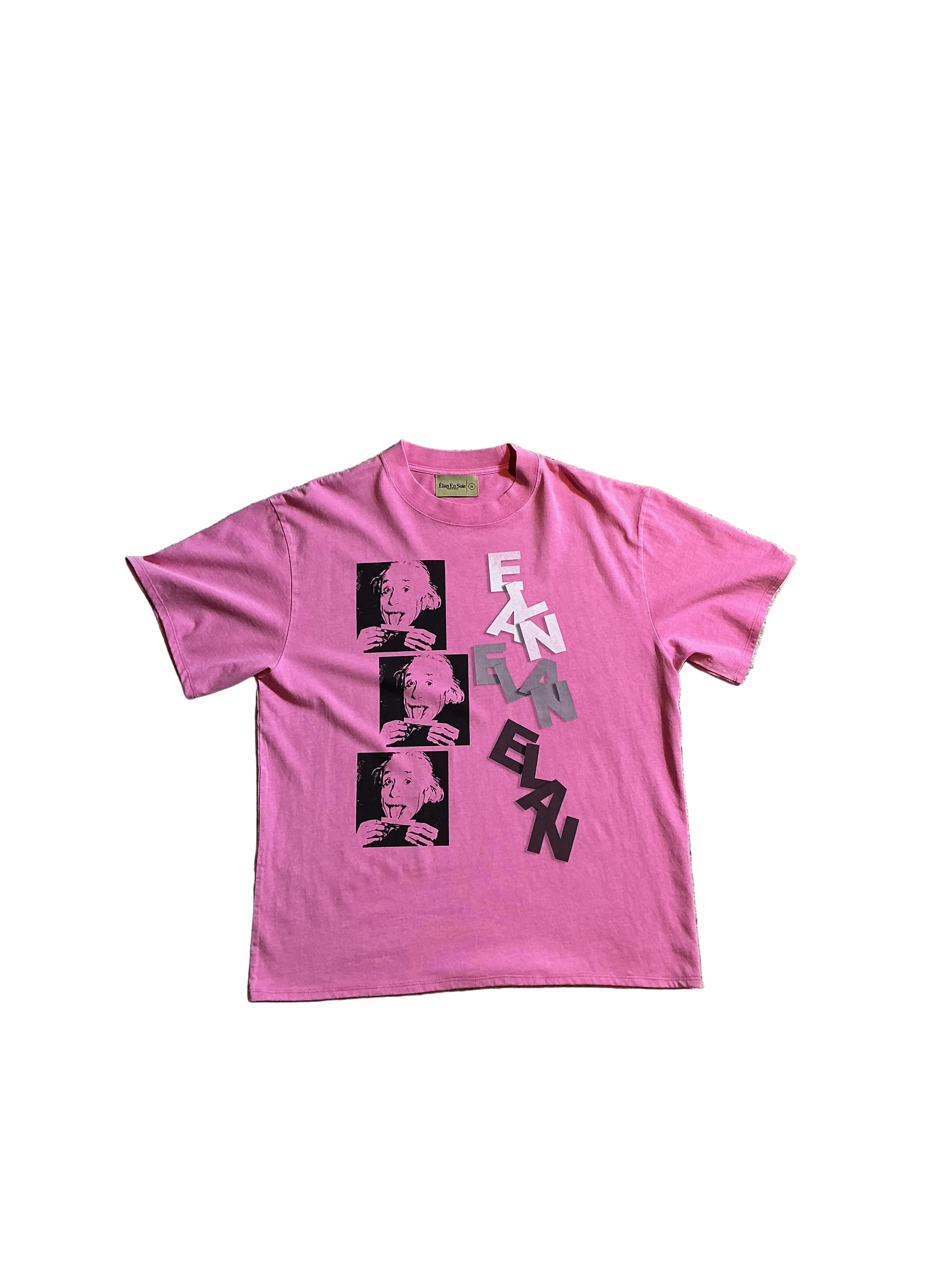 Elan En Soie Pink Einstein Tee