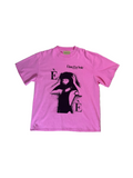 Elan En Soie Black Pink Graphic Tee