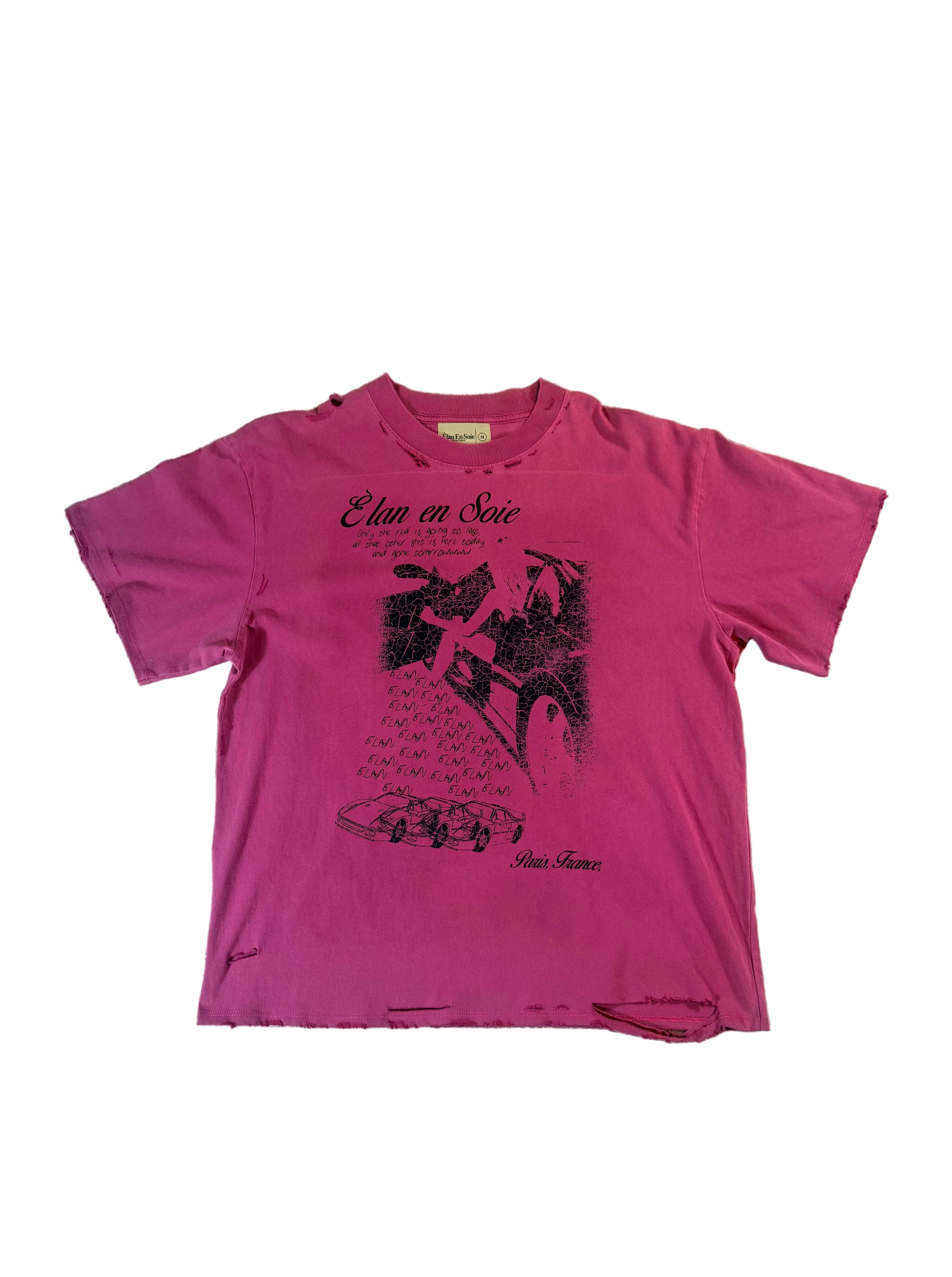 Elan en Soie “only the real is going to last” tee