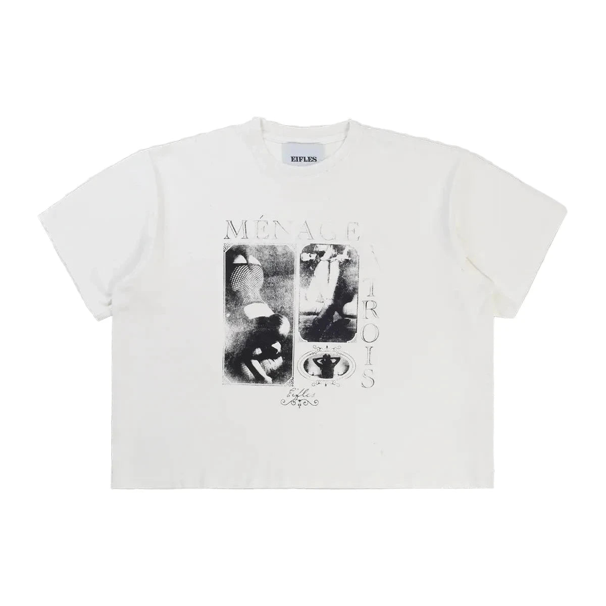 Eifles Ménage Tee Vintage White