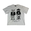 Elan en Soie White Graphic Tee