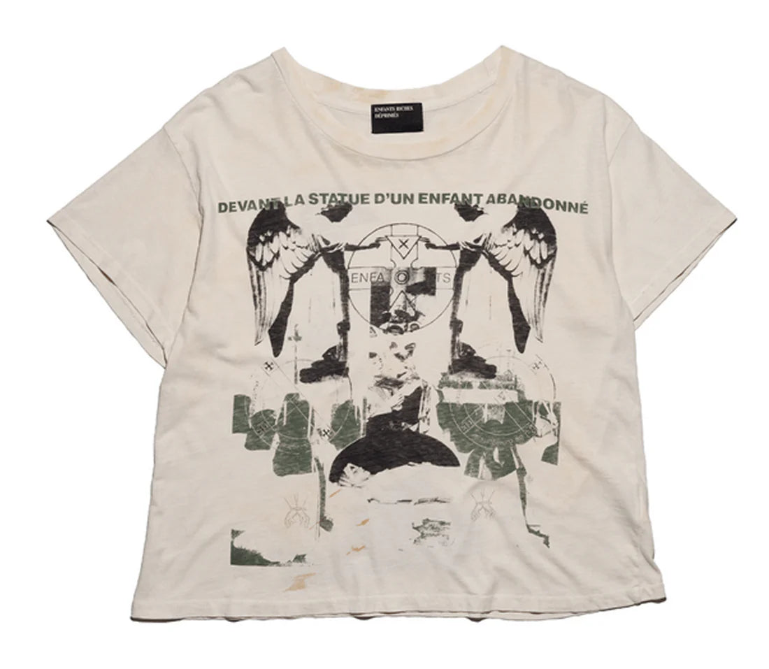 Enfants Riches Deprimes Nun Kicks Baby Tee
