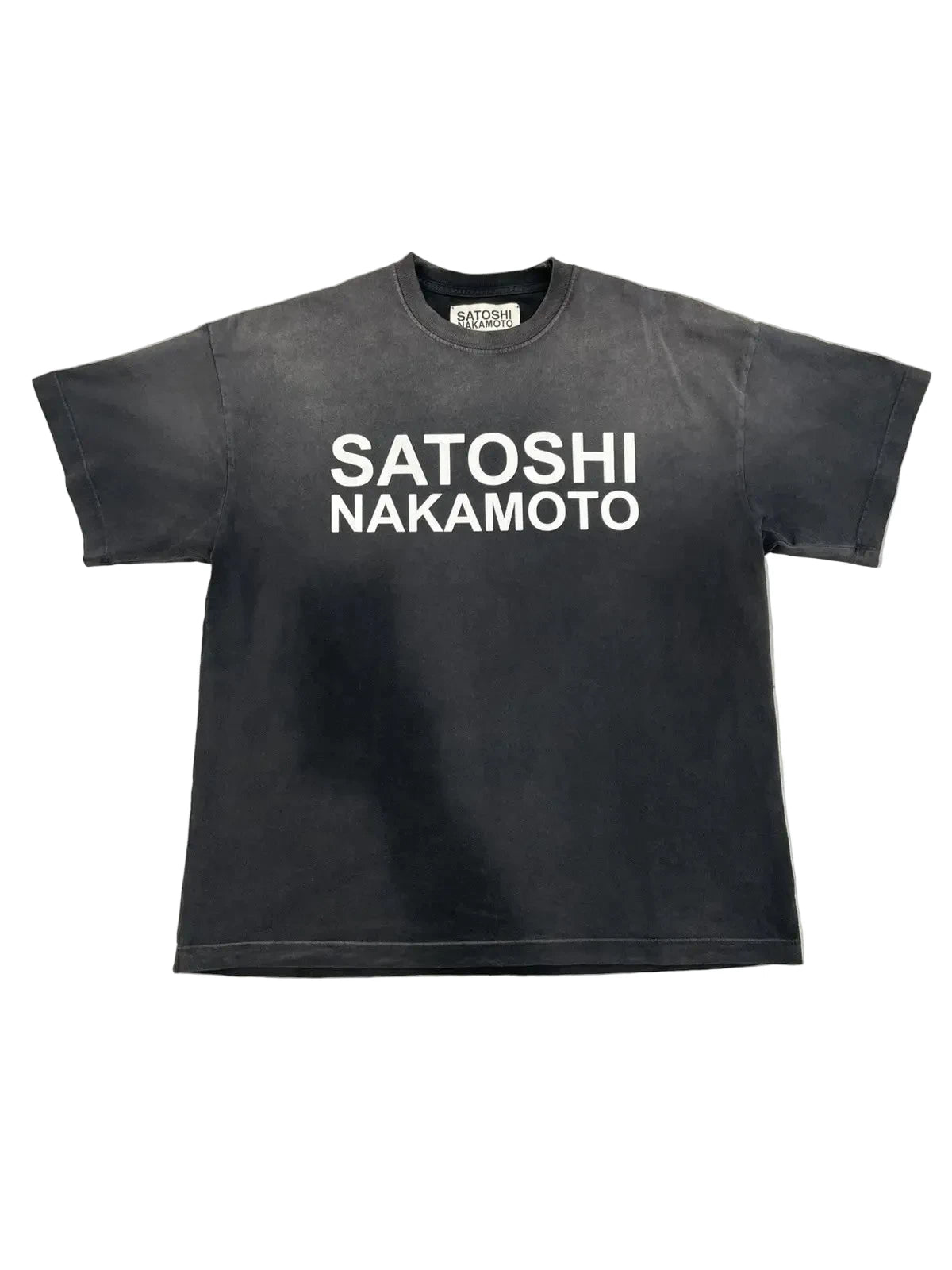 Satoshi Nakamoto Stencil Tee