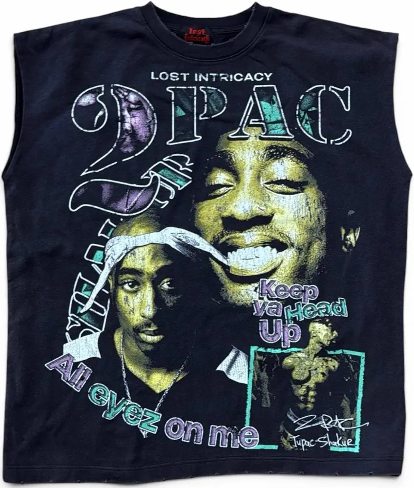 Lost Intricacy Tupac Sleeveless Tee