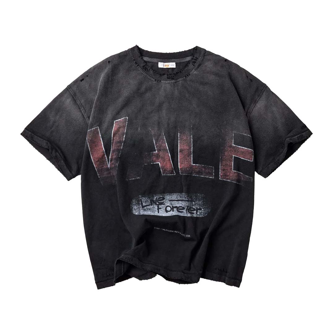 Vale Forever Logo Black Tee