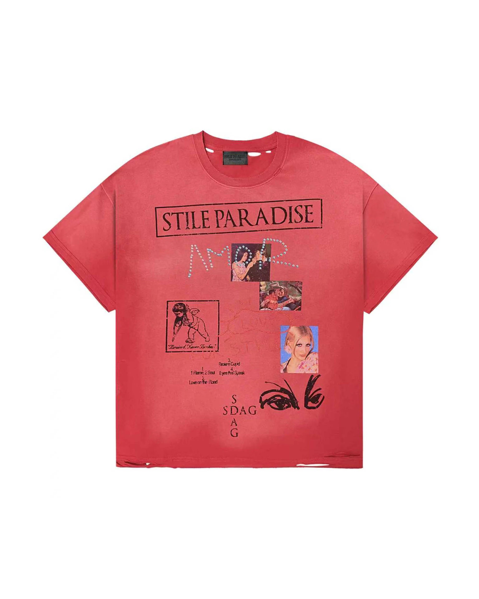 Stile De Amor Red Stile Paradise Tee