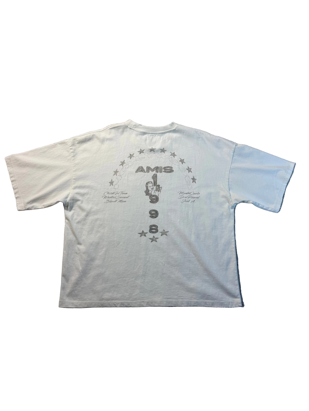 Amïs Et Fleùrs Hollywood Tee
