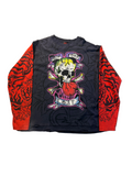 Lost Intricacy Distressed Long Sleeve Tee