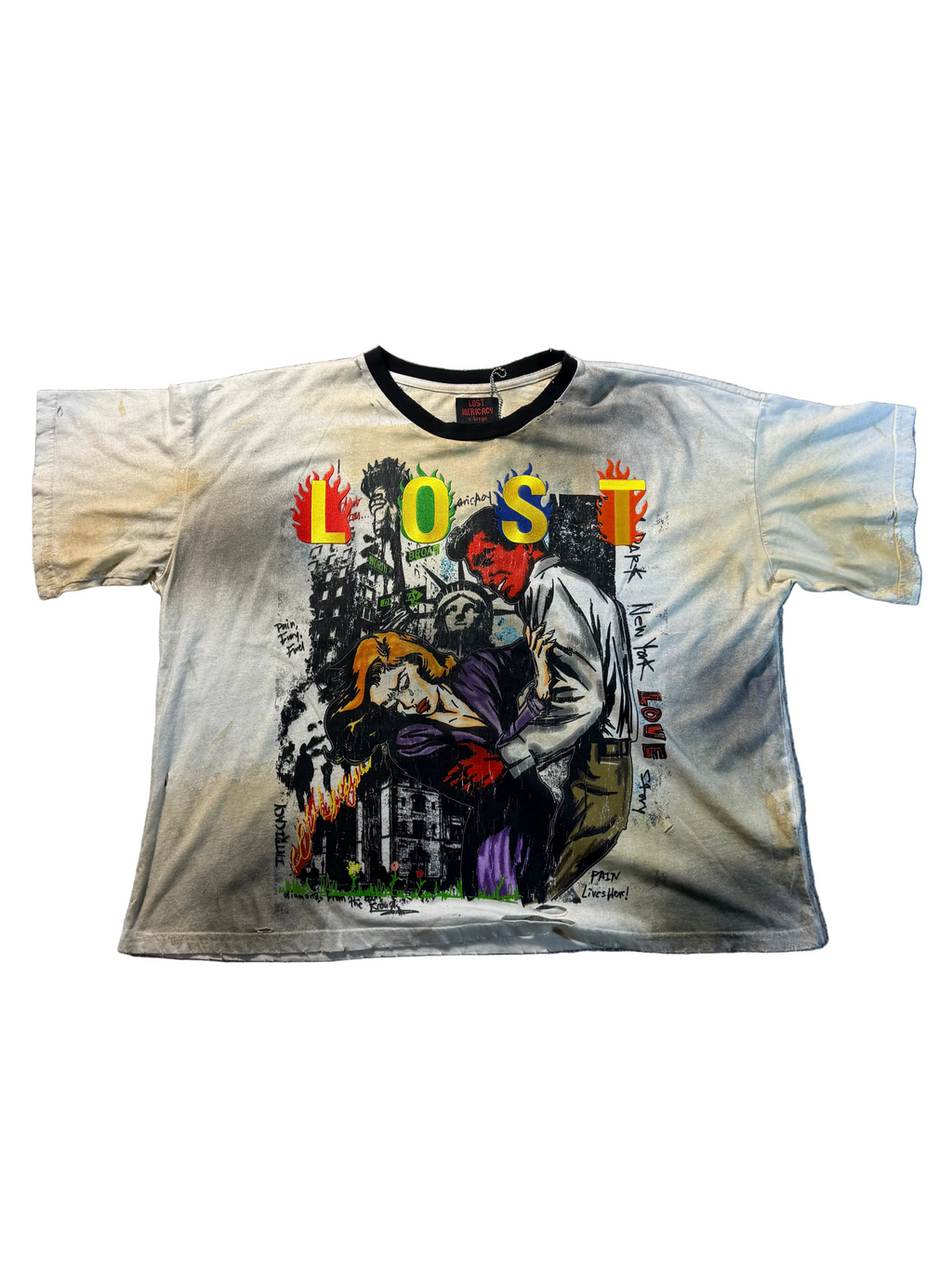 Lost Intricacy New York Love Story Tee